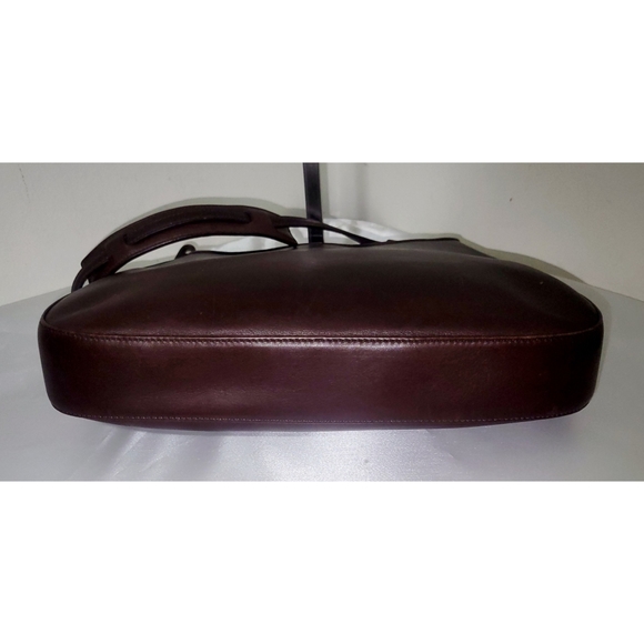 SOLD Coach Vintage Ergo 8319 Y2K Legacy Mocha Demi Leather Hobo Bag - Picture 7 of 14